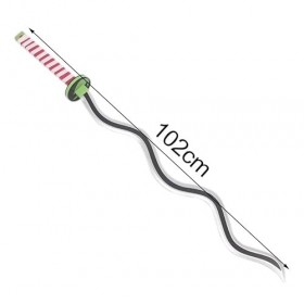 MDINKSL épée De Samouraï, Imitation De La Lame De Destruction De Fantômes Spects Darmes - Pilier De Serpent I Black Petite B