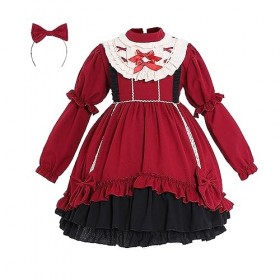 Zannycn Robe de princesse pour fille, costume dHalloween, pour enfants, moyennes et grandes, costume dHalloween pour enfant