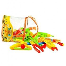 HOOTNEE 1 Jeu Outils pour Enfants Outils De Jeu Outils Électriques pour Enfants Malette Outils Caisse a Outil Ensemble Douti