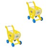 ibasenice 3 Pièces Puzzle Jouet Mini Panier Jouets Éducatifs pour Les Enfants Faire Semblant De Au Chariot Jouets De Jeu De R