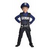 Cesar Déguisement Policier, F586, Noir, 8/10 Ans