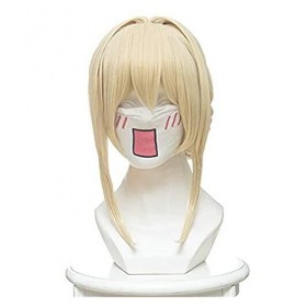SUCICI Anime Violet Evergarden Cosplay Perruques Violet Evergarden Cosplay Wig Résistant à la Chaleur Résistant à la Chaleur 