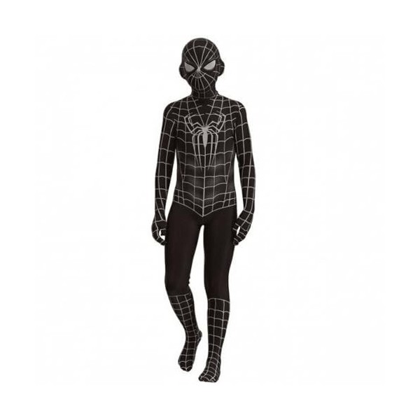 BESSKY Deguisement Spider Enfant, Déguisement Enfant Classique Spider-Man, Déguisement Spider Garcon Déguisement de Spider po