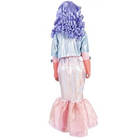 Ciao Shellnelle sirène robe costume déguisement original Mermaze Mermaidz fille Taille 9-11 ans avec perruque