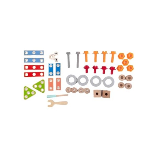 Enfants écrou et Boulons Jouer et Apprendre Développement Jouet Apprentissage Précoce Bâtiment Ensemble de Construction pour 