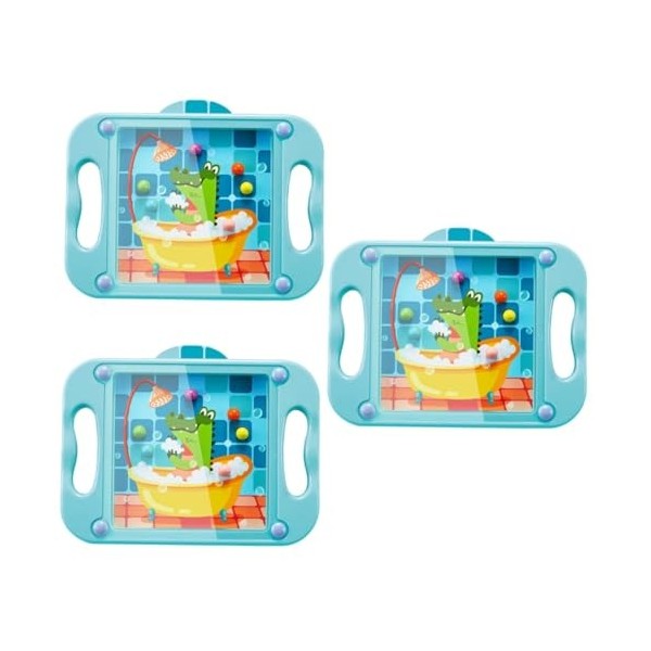 ibasenice Jouets De Puzzle 3 Pièces Jouets De Bureau Puzzle Jouets Perles DÉquilibrage Jouet Labyrinthe Puzzles Perles Labyr