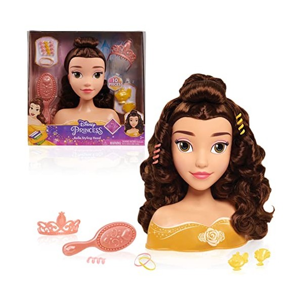 Disney Princess Basic Belle Tête De Coiffage Multicolore 2413 X 