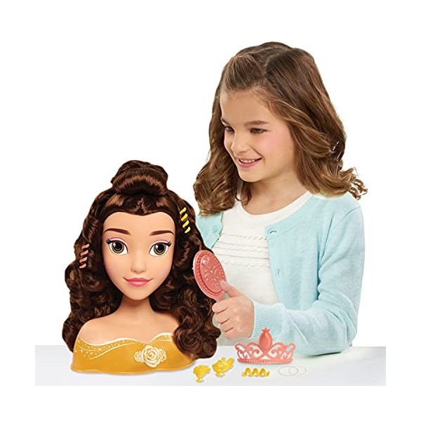 Disney Princess Basic Belle Tête De Coiffage Multicolore 2413 X 