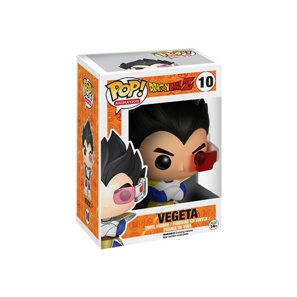 Funko Pop! Vinyl: Dragonball Z: Vegeta - Dragon Ball Z - Figurine en Vinyle à Collectionner - Idée de Cadeau - Produits Offic