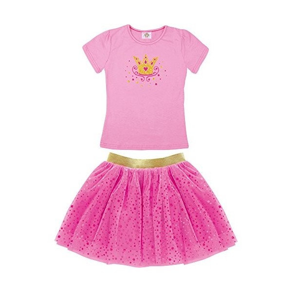 Costume de princesse set tutu avec tshirt Princesse Lillifee 3-5 ans Size 110-116