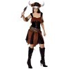 Bristol Novelty AC883 Déguisement de viking pour femme-Marron, taille 38-42, Size 10-14