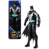 DC Comics Batman 12-inch Bat-Tech Action Figure Black/Blue Suit , for Kids Aged 3 and up