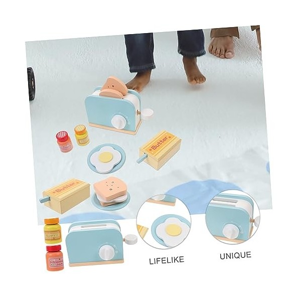 NOLITOY 1 Jeu Faire Semblant Dappareil De Cuisine Faire Semblant De Jouer à Cuisine Jouet Accessoires De Jouets De Cuisine Cu