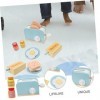 NOLITOY 1 Jeu Faire Semblant Dappareil De Cuisine Faire Semblant De Jouer à Cuisine Jouet Accessoires De Jouets De Cuisine Cu