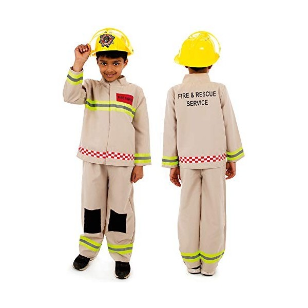 Pretend to Bee Costume de pompier de luxe pour enfants, 5-7 ans