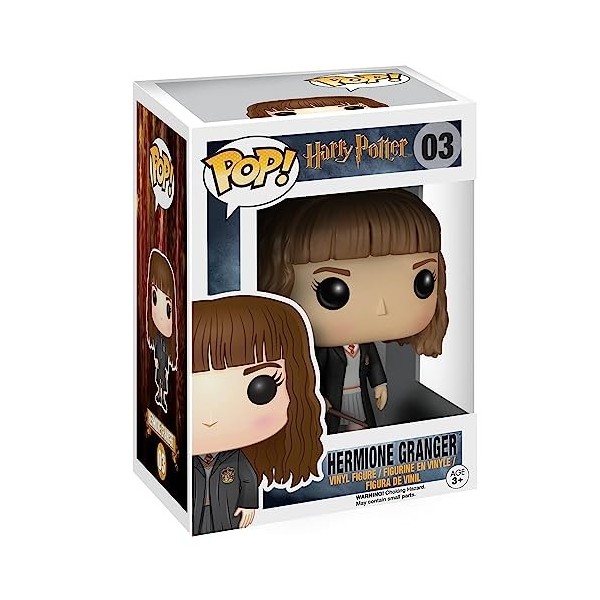 Funko Pop! Movies: Harry Potter - Hermione Granger - Figurine en Vinyle à Collectionner - Idée de Cadeau - Produits Officiels