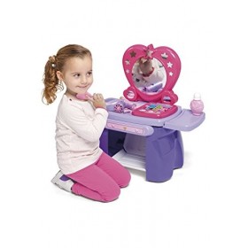Chicos - Ma première Coiffeuse pour Enfants avec Grand Miroir | Set de Coiffure 12 Accessoires. Lovely Princess Mon Premier B