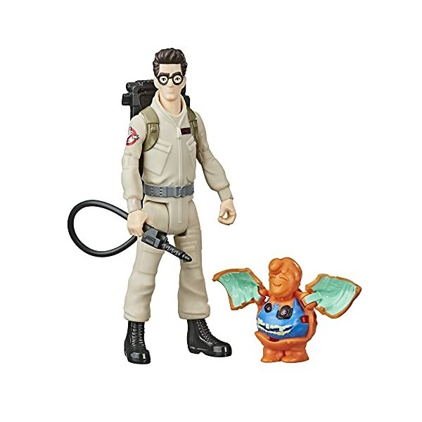 Ghostbusters Fright - Figurine Egon Spengler avec Figurine de fantôme interactif et Accessoire, Jouets pour Enfants à partir 