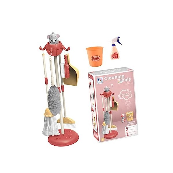 1 Jeu Jouets De Nettoyage Outils De Nettoyage Jouets Kit De Jouets De Maison De Jeu Maison Jouet Kit De Nettoyage Outils Joue