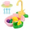 1 Jeu Lavabo pour Enfants Nappe Phréatique pour Les Tout-Petits 1-3 Jouets Éducatifs pour Enfants Jouet Jouant Au Lave-Vaisse