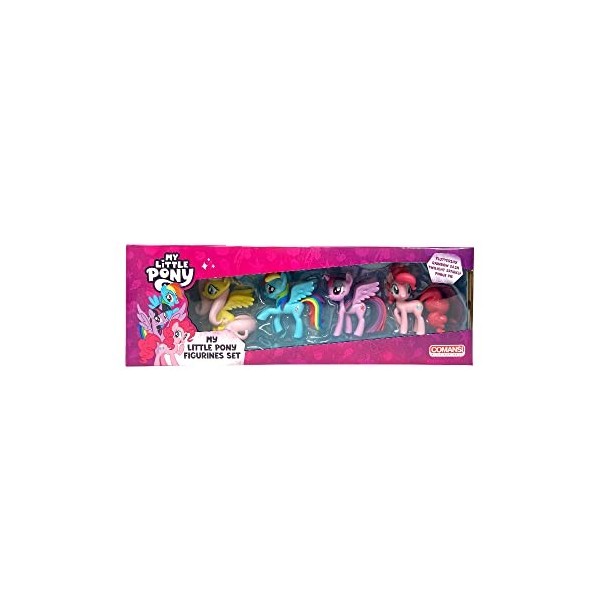 Golden Toys Lot de 4 Figurines My Little Pony Collection Y90259