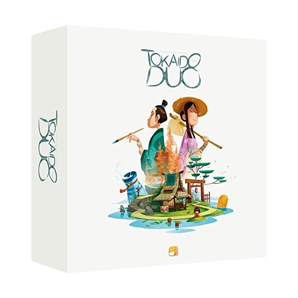 Asmodee Funforge | Tokaido Duo | Jeu de société | Jeu de Plateau | A partir de 8 Ans |2 Joueurs | 20 Min