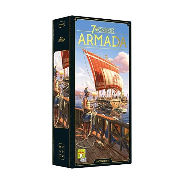 Repos Production | 7 Wonders - Nouvelle version 2020 | Unbox Now | Jeu de société | À partir de 10 ans | 3 à 7 joueurs | 30 m