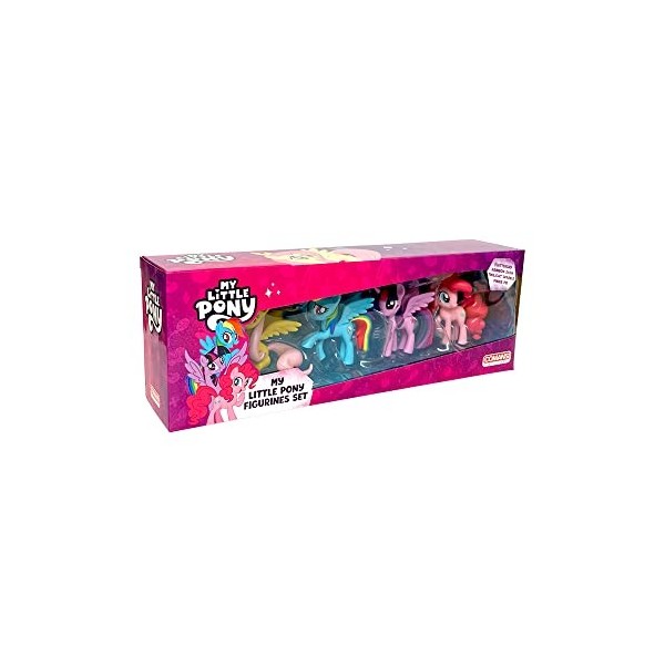 Golden Toys Lot de 4 Figurines My Little Pony Collection Y90259