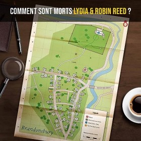 Dossiers Criminels - Les Fantômes de Brandonsbury : Découvrez Les Secrets Obscurs dun Hôtel Maudit - Jeu de Societe Escape G