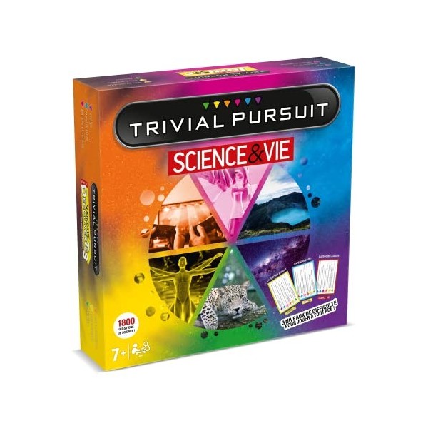 WINNING MOVES - TRIVIAL PURSUIT SCIENCE ET VIE - Jeu de société - Jeu de plateau - Version française