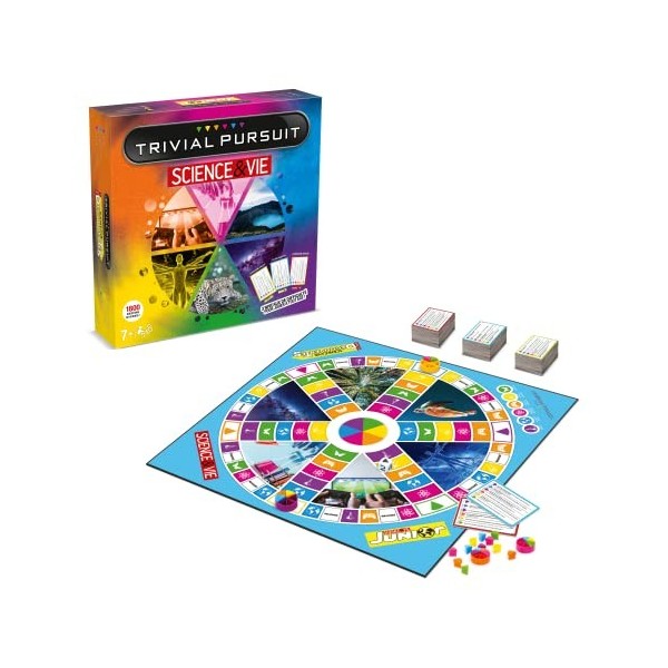 WINNING MOVES - TRIVIAL PURSUIT SCIENCE ET VIE - Jeu de société - Jeu de plateau - Version française