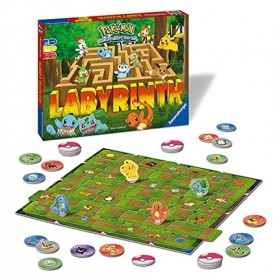 Ravensburger – Jeu de réflexion société classique – Labyrinthe Pokémon - Enfant et Famille – 2 à 4 joueurs dès 7 ans – Mixte 