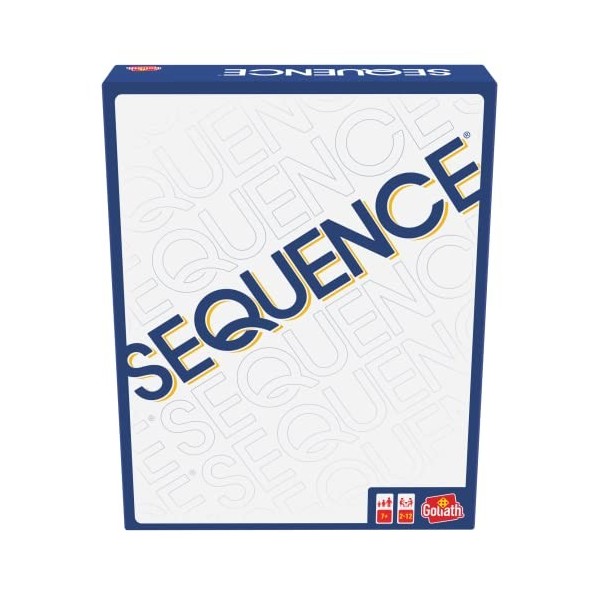 Sequence - Jeux de Société Famille et Enfants dès 7 Ans - Alignez 5 Pions pour Faire une Séquence - Jeu de Stratégie Divertis