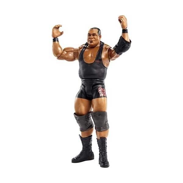 WWE figurine articulée de catch Keith Lee, en tenue de combat, joue