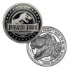 Jurassic Park Collectable Coin 25th Anniversary T-Rex silver plated Iron World