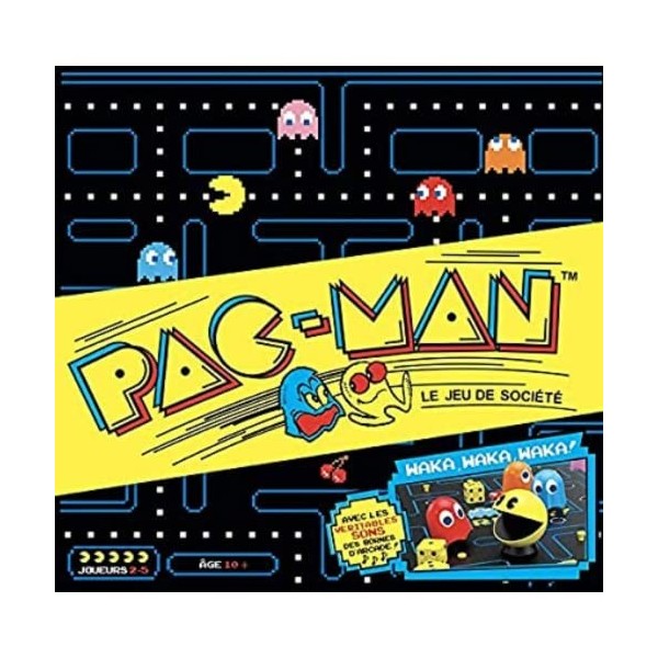 Dujardin - PAC MAN - Jeu dArcade sur Plateau - Jeu de Société - Maitrise le Labyrinthe - A Jouer en Famille ou entre Amis - 