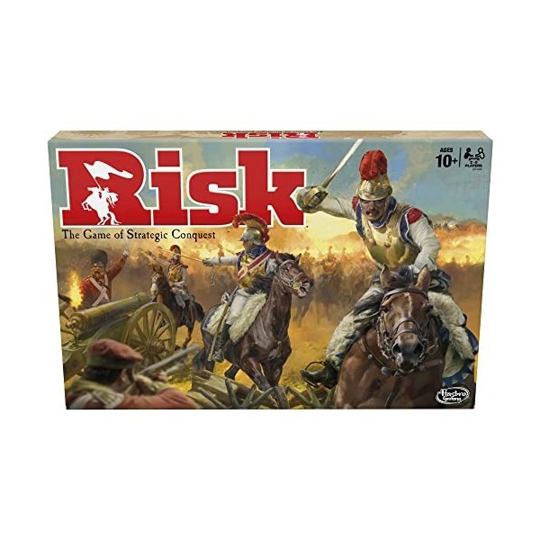 HASBRO Risk - Jeu de société - Jeu de Plateau et de stratégie, Varié, L