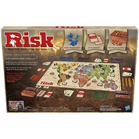 HASBRO Risk - Jeu de société - Jeu de Plateau et de stratégie, Varié, L