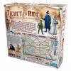 Days of Wonder , Ticket to Ride Board Game , Ages 8+ , For 2 to 5 Players , Average Playtime 30-60 Minutes