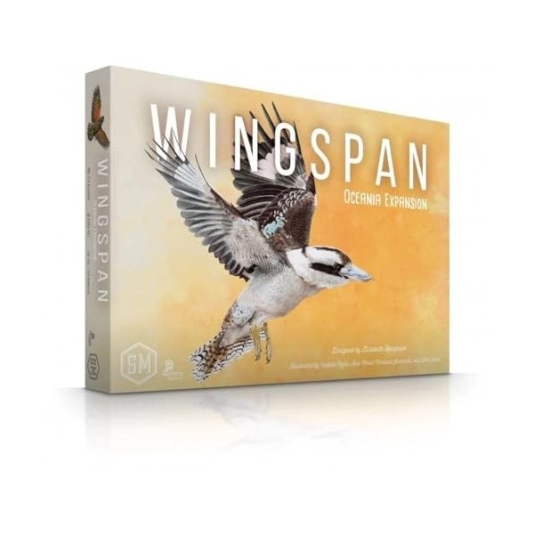 Stonemaier Games, Wingspan: Oceania Expansion, Board Game, Ages 14+, 1-5 Players, 40-70 Minute Playing Time