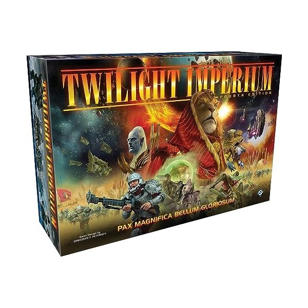 Fantasy Flight Games , Twilight Imperium 4th Edition, Board Game, Ages 14+, 3-6 Players, 240-480 Minute Playing Time