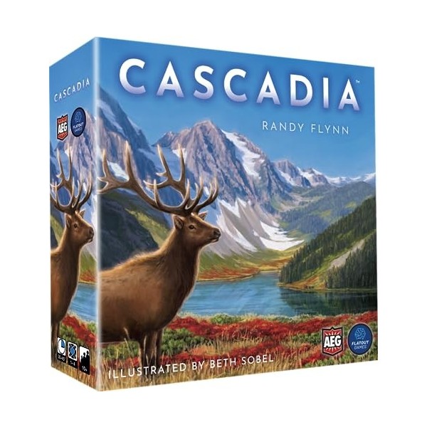 Alderac Entertainment - Cascadia - Board Game - Base Game - for 1-4 Players - from Ages 10+ - English