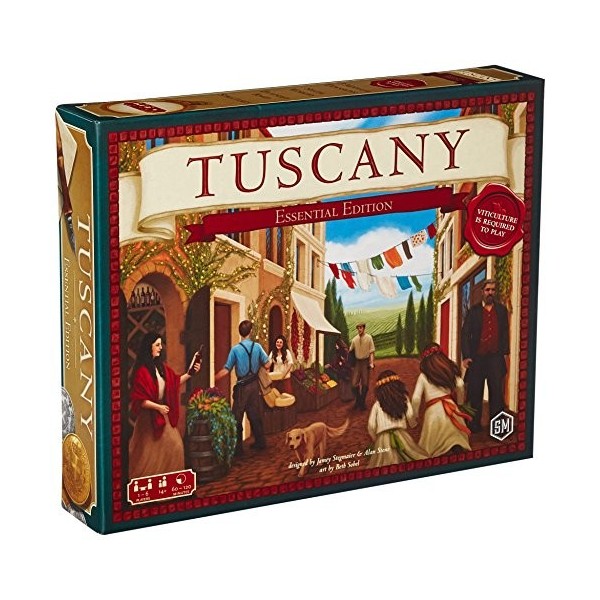 Stonemaier Games GTGSTM305 Tuscany: Essential Edition, Mixed Colours