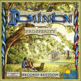 Rio Grande Games Dominion : Prosperity 2ème édition Extension – À partir de 14 ans, 2 à 4 joueurs, 30 minutes RIO622 