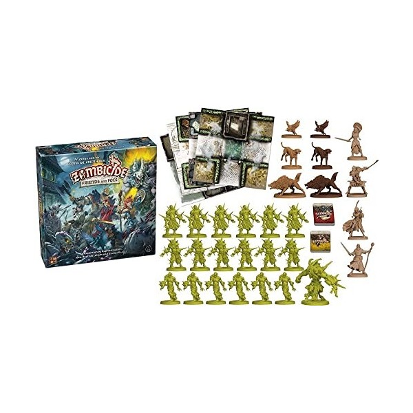 Guillotine Games Cool Mini Or Not - Zombicide Green Horde: Friends and Foes - Board Game