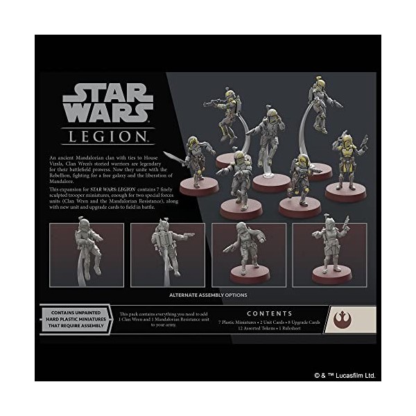 FFG Star Wars: Legion - Clan Wren Unit Expansion