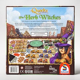CMYK The Quacks of Quedlinburg : The Herb Witches - The Hit Game of Potions, Explosions, and Pushing Your Luck
