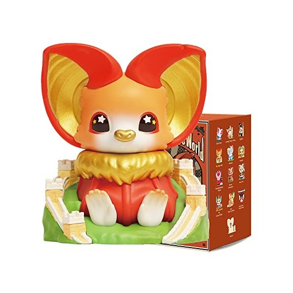 POP MART Yoki Moment Series-1PC Figurines Populaires Figurines Aléatoires Figurines d’Action Figurines de Jouet Figurines à C