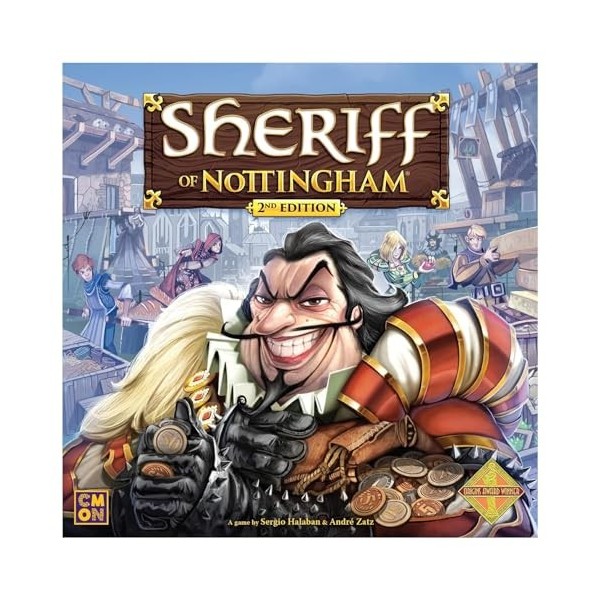 Enigma Sheriff of Nottingham 2nd EDT. - Boardgame AWGSN01 