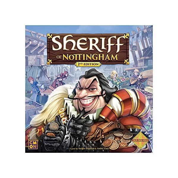 Enigma Sheriff of Nottingham 2nd EDT. - Boardgame AWGSN01 